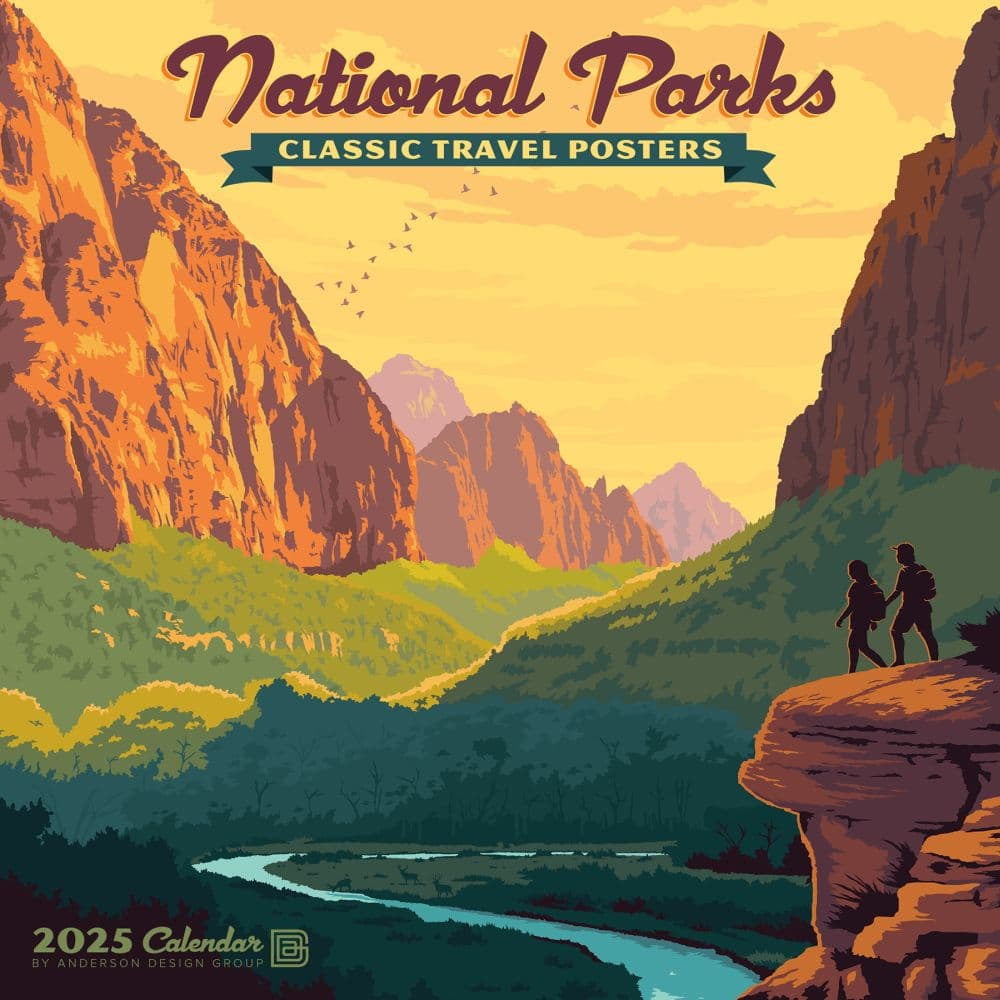 Willow Creek Press, National Parks ADG 2025 Mini Wall Calendar