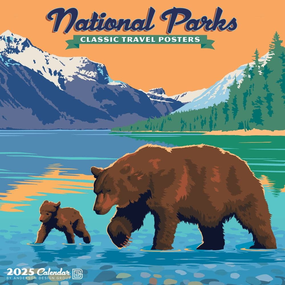 Willow Creek Press, National Parks ADG 2025 Wall Calendar