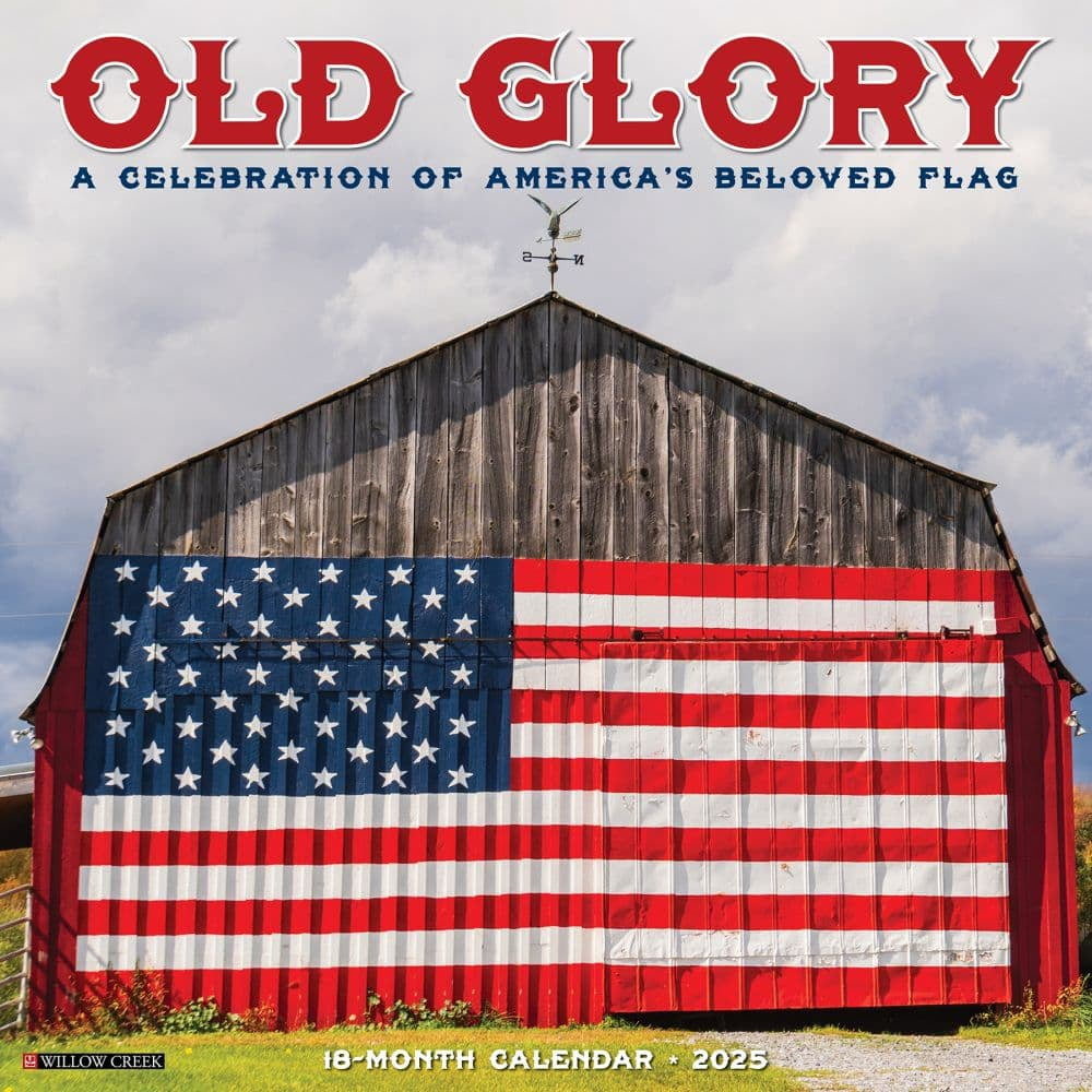 Willow Creek Press, Old Glory 2025 Wall Calendar