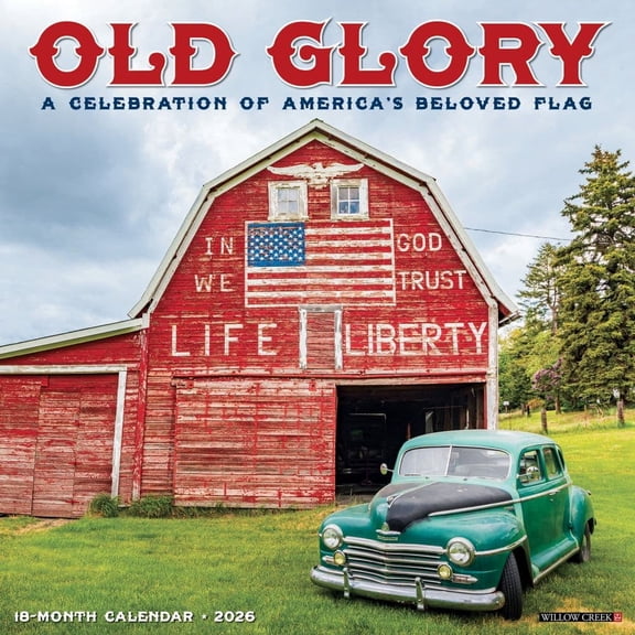 Willow Creek Press, Old Glory 2026 Wall Calendar
