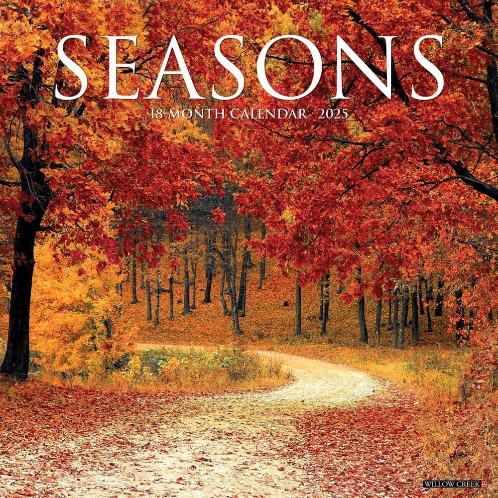 Willow Creek Press, Seasons 2025 Wall Calendar