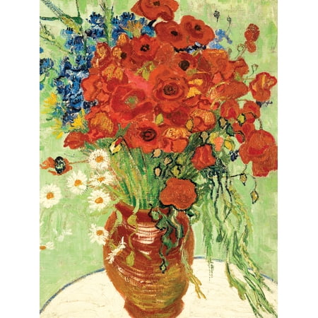 Willow Creek Press Van Gogh Daisies & Poppies 500-Piece Puzzle