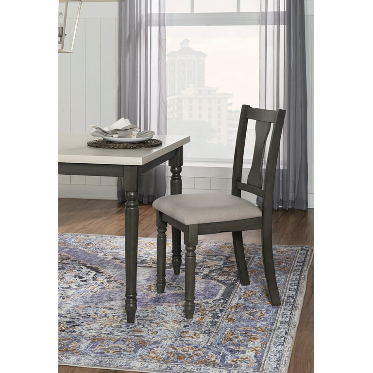 Powell Willow Grey Side Chair