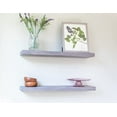 thumbnail image 1 of Willow & Grace Amanda 36 Inch Floating Shelves, Rustic Grey, Set of 2, 1 of 5