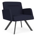 thumbnail image 1 of Willow Lounge Reception Waiting Bariatric Chair / Charcoal Steel / Navy Blue, 1 of 5