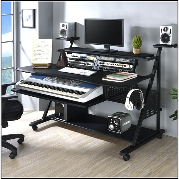 Willow Music Desk, Black Finish OF00989