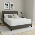thumbnail image 1 of Willow Nailhead Trim Upholstered Full Bed, Charcoal, 1 of 17