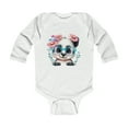 thumbnail image 1 of Willow Oaks Infant Girls Long Sleeve Panda Onesie -Size 18 Months, 1 of 2