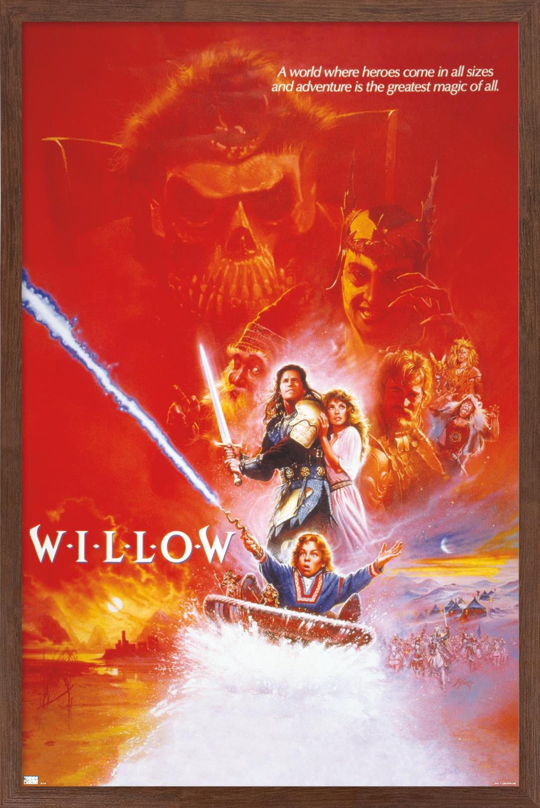 Willow - One Sheet Wall Poster, 22.375" x 34" Framed