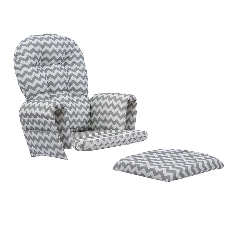 Willow Replacement Cushions for Glider Rocking Chair Pink Swirl Walmart