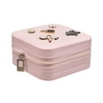 thumbnail image 1 of Willow & Ruby Kid’s Jewelry Box With Ornament - Travel Jewelry Organizer for Girls (Youth) in Pink, 1 of 3