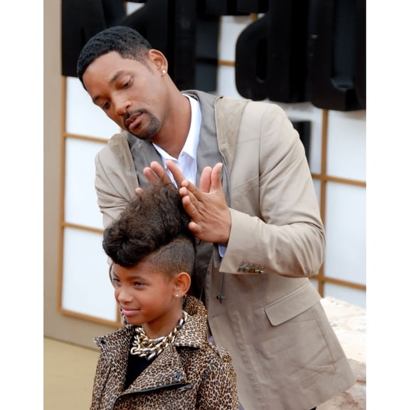 Willow Smith Will Smith At Arrivals For The Karate Kid Premiere Mann Village Theatre Los Angeles Ca June 7 2010.