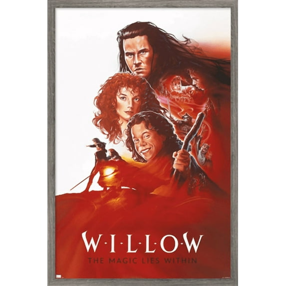 Willow - Teaser One Sheet Wall Poster, 22.375" x 34" Framed