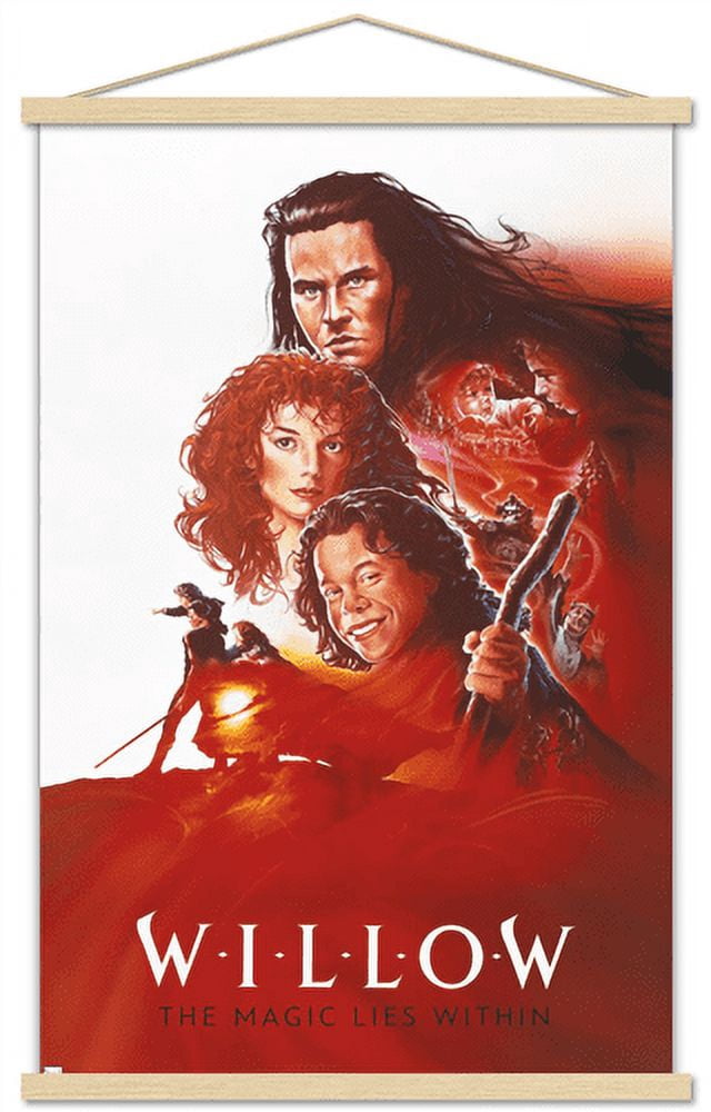 Willow - Teaser One Sheet Wall Poster with Magnetic Frame, 22.375" x 34"