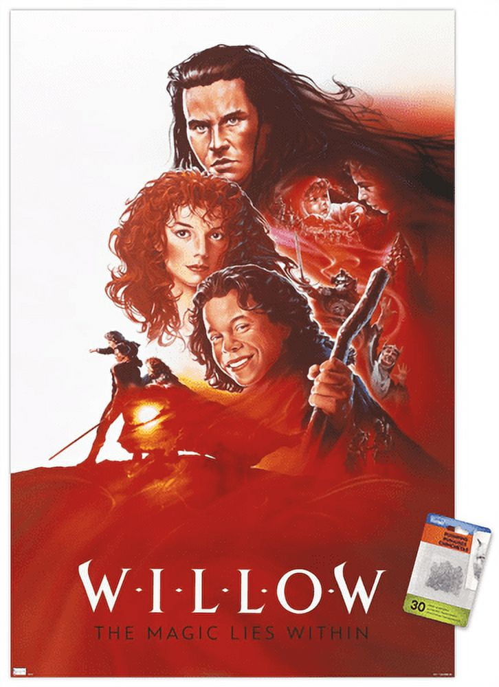 Willow - Teaser One Sheet Wall Poster with Pushpins, 22.375" x 34"