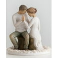 thumbnail image 1 of Willow Tree Around You Bride and Groom Wedding Cake Topper Figurine 27342 New, 1 of 4