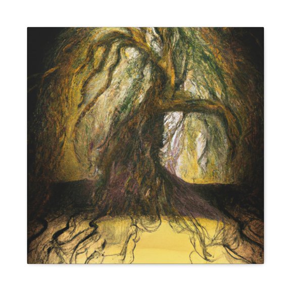 Willow Tree Breeze - Canvas