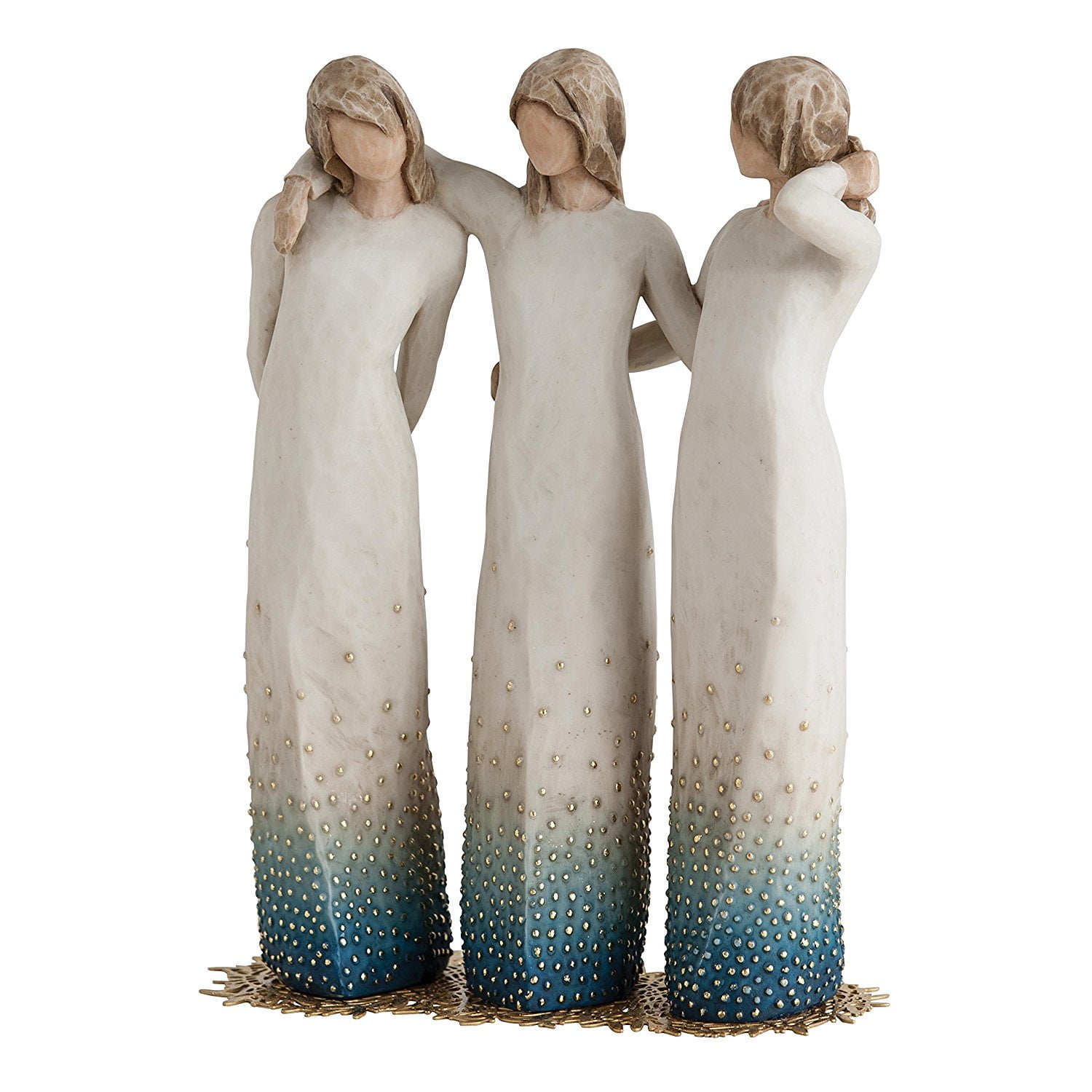 By My Side 9.5" Resin Figurine in Multicolor