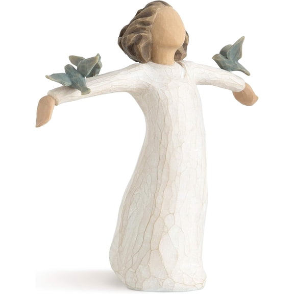 Willow Tree Love of Learning, Open Books, Open Minds, A Gift for Graduates, Students, Teachers, Caregivers, to Celebrate Special Accomplishments and Milestones, Sculpted Hand-Painted Figure