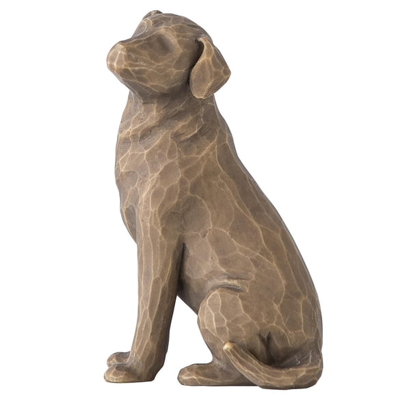 Willow Tree Love My Dog Dark Color Figurine by Susan Lordi 27683 Pet Dogs New