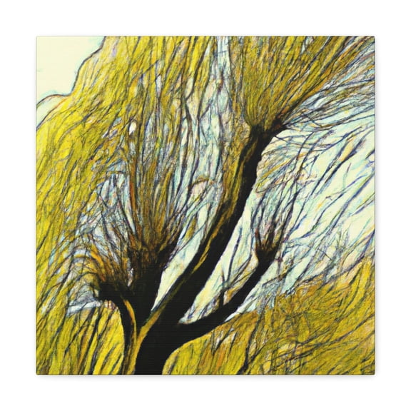 Willow Tree Reminiscence - Canvas