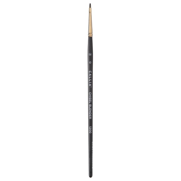 Willow Wolfe Callia Artist Chisel Blender Brush-0