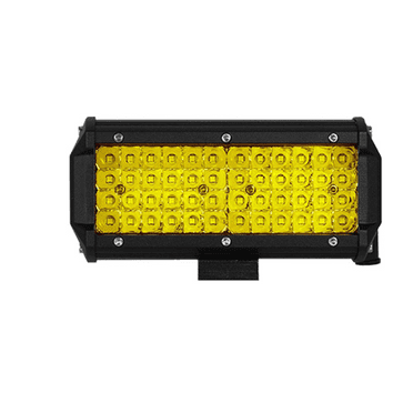 Willpower LED Light Bar 2Pcs 5 inch 72W Amber LED Work Light Flood Beam for Jeep Trucks Tractor 4X4 Boat Off Road Auto Fog Drivi