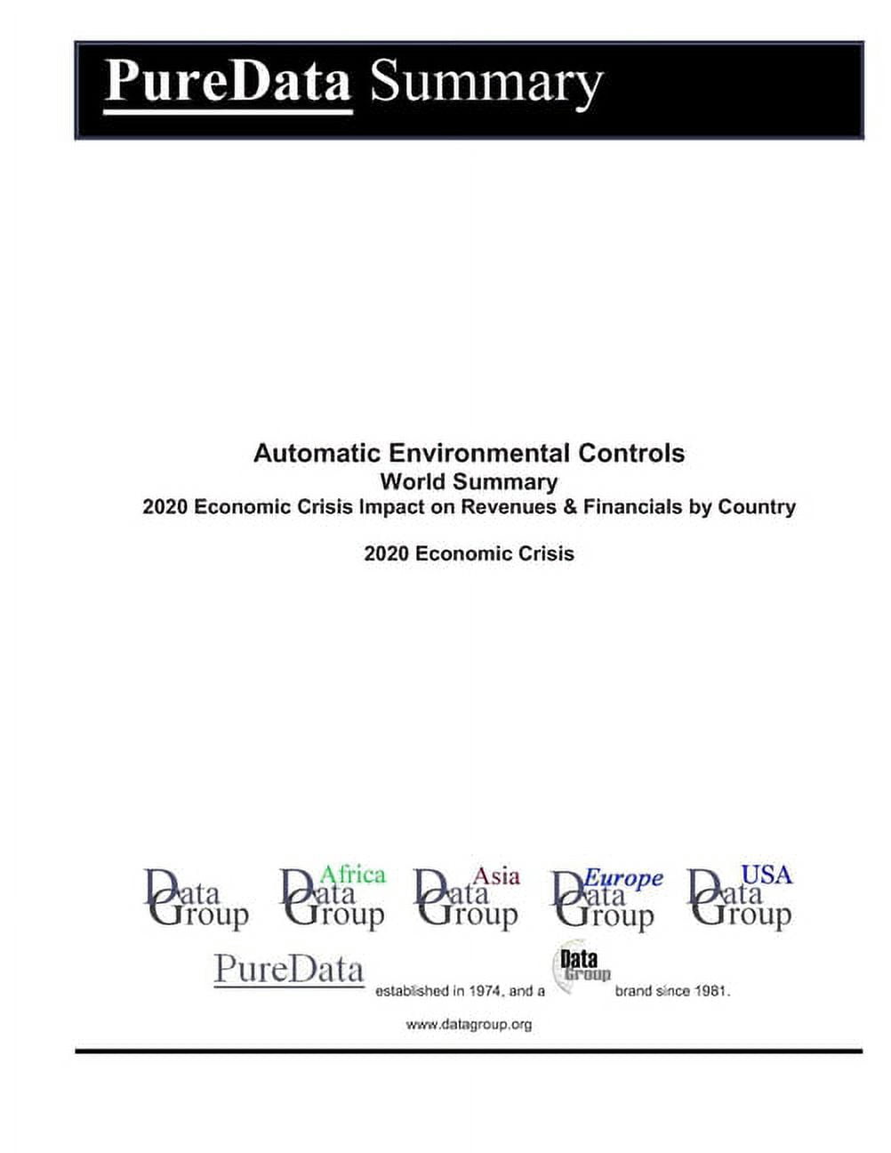 Puredata World Summary: Automatic Environmental Controls World Summary: 2020 Economic Crisis Impact on Revenues & Financials by Country (Paperback)
