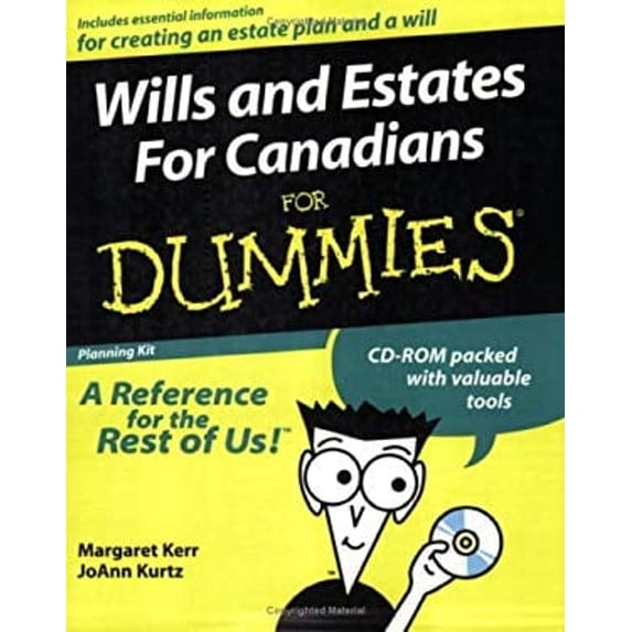 Pre-Owned Wills and Estates for Canadians for Dummies (Paperback) 1894413172 9781894413176