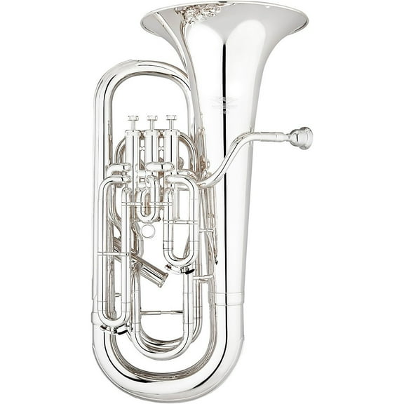 Willson Q90S Euphonium Silver Plate WEUQ90TS- Large Shank and Trigger