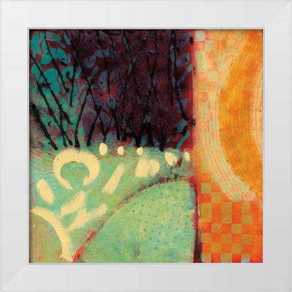 Willson, Valerie 12x12 White Modern Wood Framed Museum Art Print Titled - Retreat