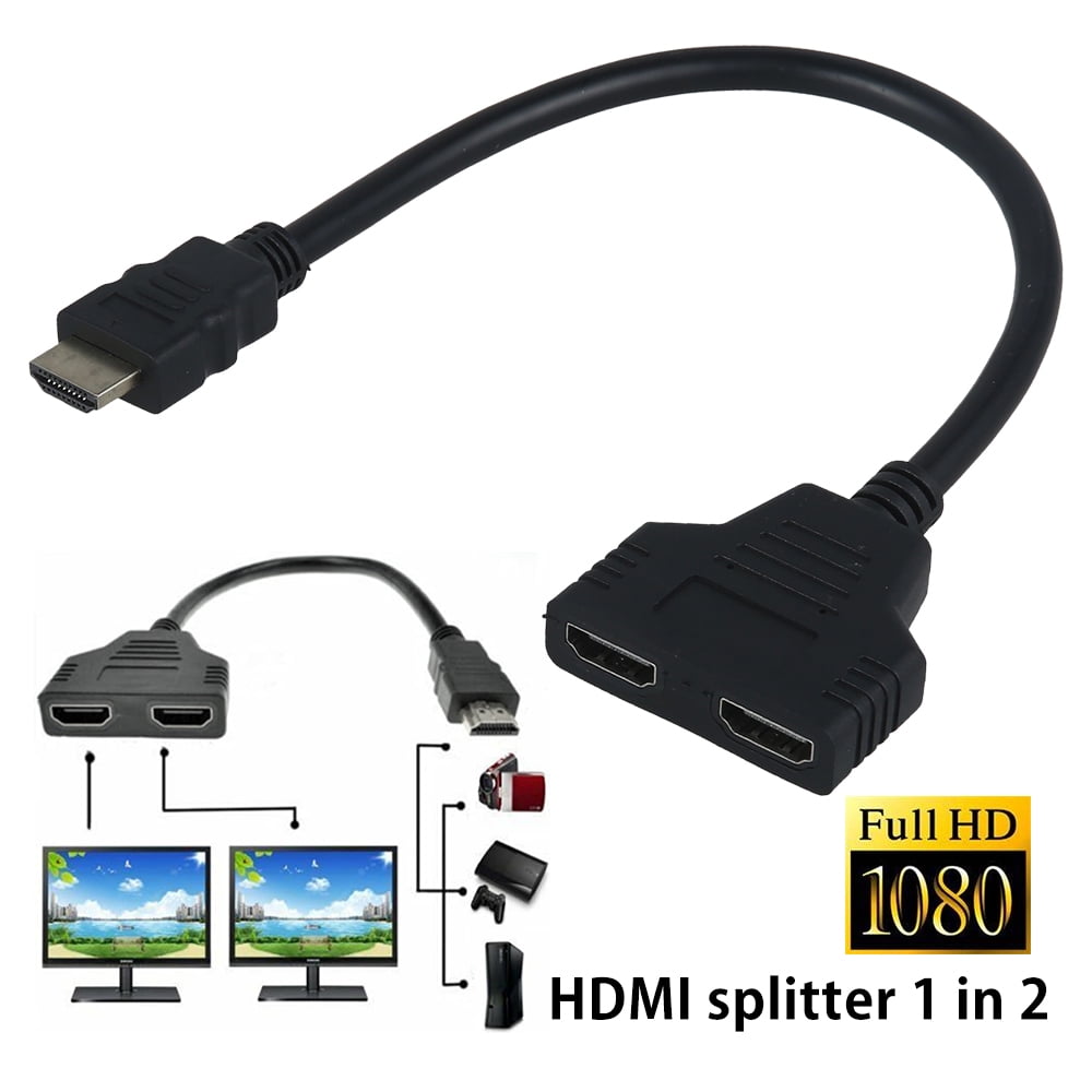 Répartiteur KOMELEC HDMI male 2 HDMI femelles