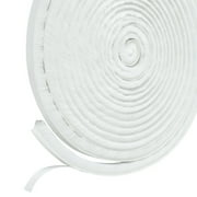 Willstar 16.4Ft Door Weather Stripping High Density Felt Windproof Door Brush Strip Self-Adhesive Noise Reduction Brush Seal Draught Door Stopper Draft for Sliding Door Window Wardrobe