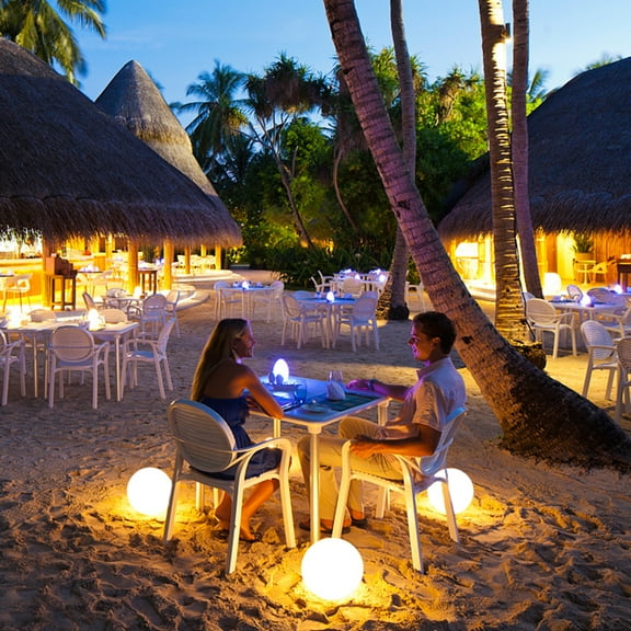 Willstar 16 Color LED Ball Glowing Ball LED Beach Ball Toy,Fairy Lights,Glow Pool Toys,IP68 Rgb Floating Inflatable Glowing Ball Light Night Light for Holiday Garden Patio Stage House Decoration