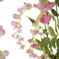 thumbnail image 1 of Willstar 2PCS 180CM Hanging Artificial Flowers Garland Silk Wisteria Fake Garden Ivy Rattan Plants Vines Decor Wedding Party Home, 1 of 11
