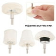 thumbnail image 1 of Willstar 4Pcs/Kit Aluminum Stainless Polishing Buffing Pad Mop Wheel Drill Kit for Car Polisher, 1 of 12