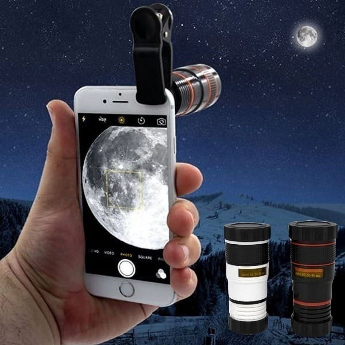Willstar 8 times Mobile Phone Telescope Universal Telephoto Lens