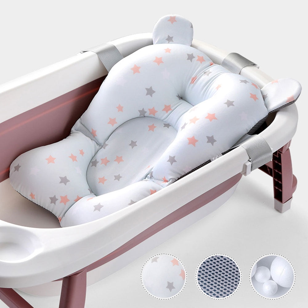 Willstar Baby Newborn Shower Bath Cushion Bed Support Net Infant
