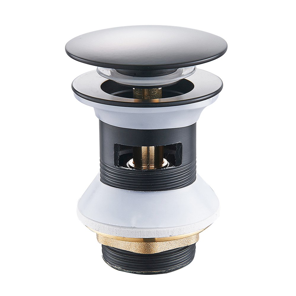 Willstar Bathroom Drain Sink Stopper Sink Tap Push Button Pop up Waste