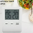 thumbnail image 1 of Willstar Digital Kitchen Timer & Stopwatch,Large LCD Kitchen Timer Large Count Down Up Clock Loud Alarm Magnetic Chef with Loud Alarm, Magnetic Stand for Cooking, Classroom, Bathroom, Teachers, Kids, 1 of 7