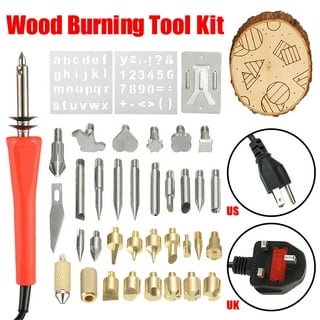 Wood Burning Kit 95pcs, West Bay Soldering Pen with Adjustable On-Off  Switch Control Temperature Wood Burning Tool for  Embossing/Carving/Soldering