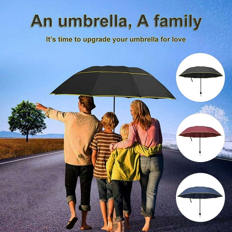 Willstar Extra Oversize Large Compact Golf Umbrella Double Canopy