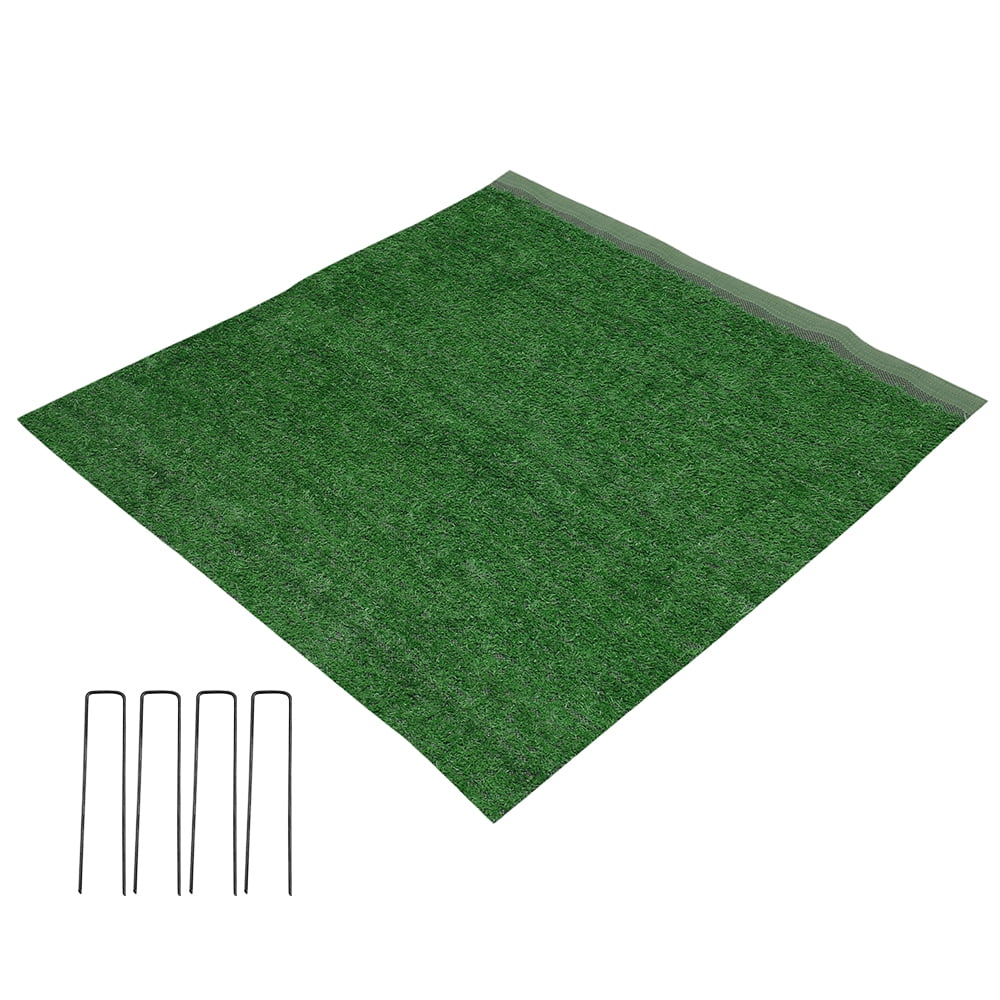 Willstar Green Artificial Grass Rug Carpet Turfs Realistic Fake Deluxe