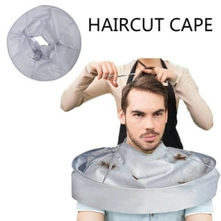 Barber Cape, Iusmnur Professional Hair Salon Cape with Adjustable Metal  Clip, Shampoo Hair Cutting Cape for Barbers and Stylists - 55 x 63 inches  (Blue)