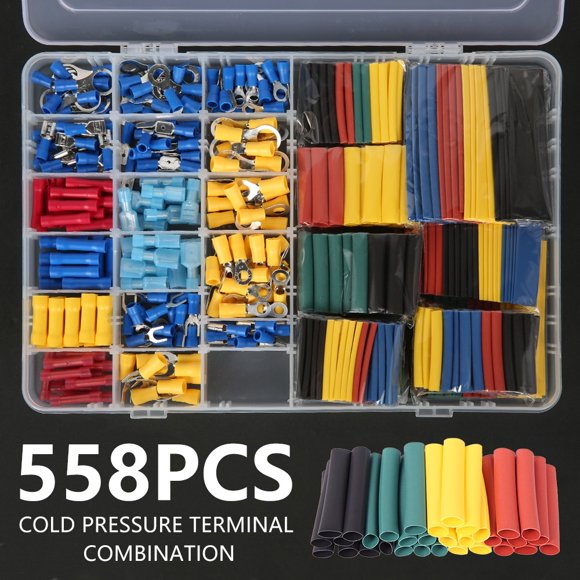 560Pieces Heat Shrink Tubing 2:1- Electrical Wire Cable Sleeving Wrap Cable Wrap Assortment Electric Insulation Heat Shrink Tube Kit With Box5 Colors12 Sizes Black Red Blueyellowgreen 560Pieces Heat Shrink Tubing 2:1- Electrical Wire Cable Sleeving Wrap Cable Wrap Assortment Electric Insulation Heat Shrink Tube Kit With Box5 Colors12 Sizes Black Red Blueyellowgreen