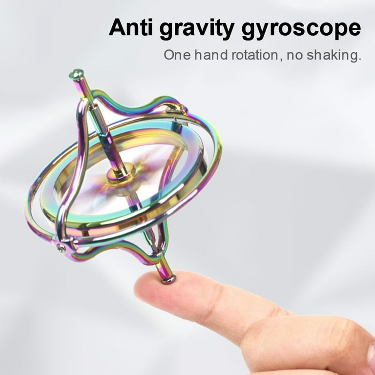 Willstar Relieve Stress Toys Gyroscope Spinning Top Fingertip Gyro  Decompression Toy 