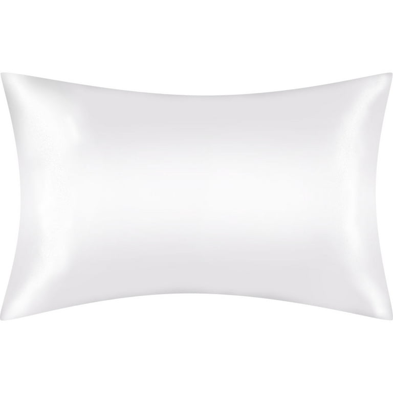 Luxury Satin Pillowcase with Zipper, (Silky Pillow Case for Hair and Skin)