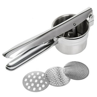 Stainless Steel Potato Masher, Potato Ricer, Kitchen Essentials - Black  Handle, 1pc - Kroger