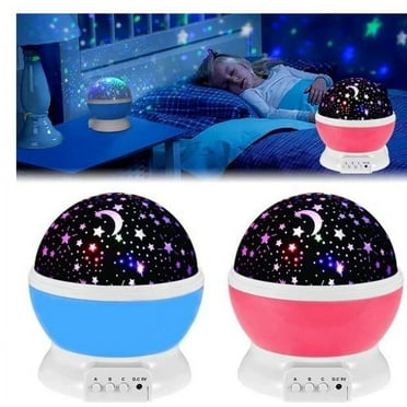 Willstar Star Projector,360-Degree Rotating Star Projector,Two Power Supply Modes,Lamp Fun Gifts for Girls and Boys Rotating Star