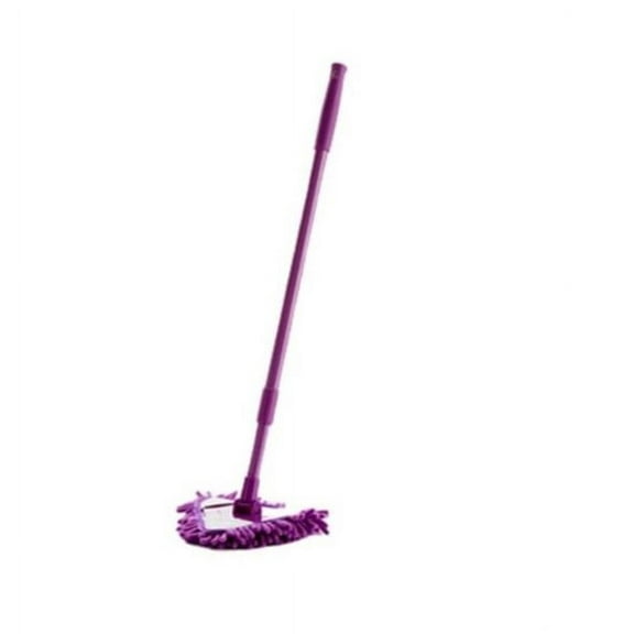 Willstar Telescopic Mini Microfiber Mop 180° Rotatable Cleaning Mop Adjustable Triangle Dust Mop Extendable Handle for Home Kitchen Bathroom Floor Wall Ceiling Bed Bottom